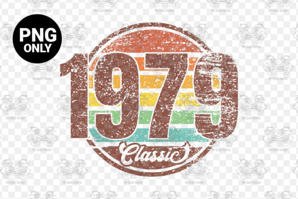 Download Classic 1979 Birthday Sublimation Png - Classic Collection
